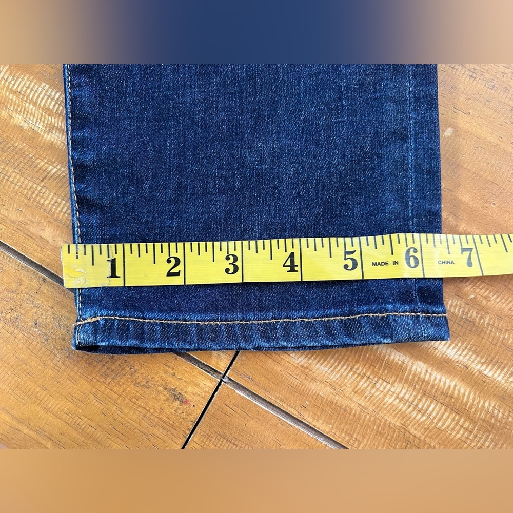 AG Prima Mid Rise Cigarette Jeans Slim Straight Dark Wash Sz 32 30 Inch Inseam - Picture 14 of 15